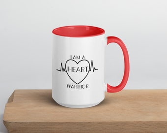 Heart Warrior Mug (For Survivors)