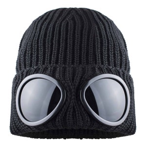 Goggle Beanie Hat