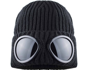 Goggle Beanie Hat