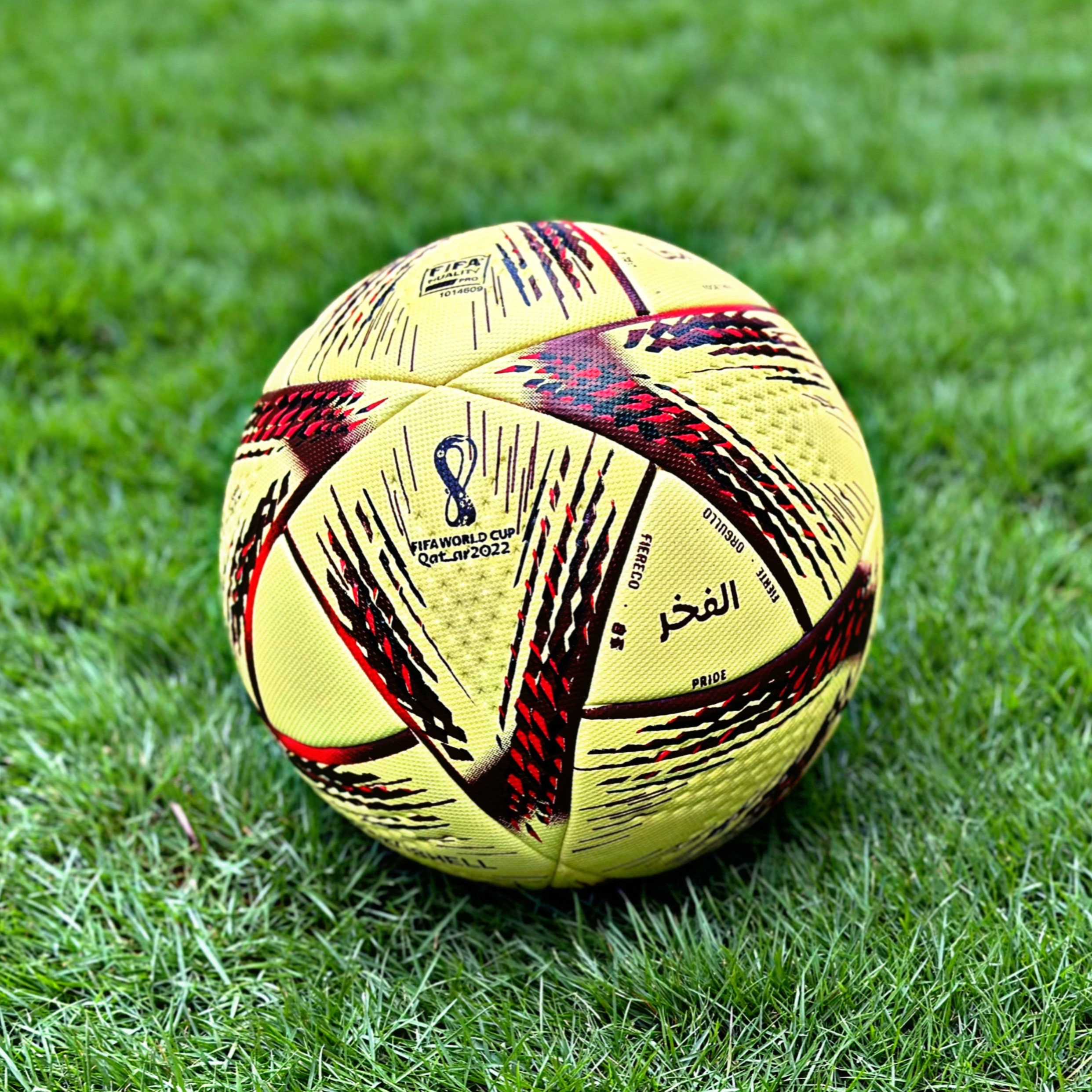 Al Rihla Red/golden Fifa Qatar World Cup 2022 Pro Match Ball