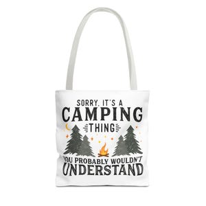 Camping Tote Bag For Nature Enthusiasts, Friend Gift, Travel Tote Bag, Travel Gift, Nature Lovers Gifts