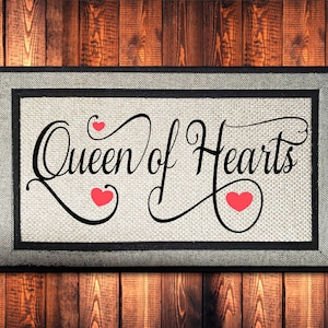 Doormat Queen of Hearts