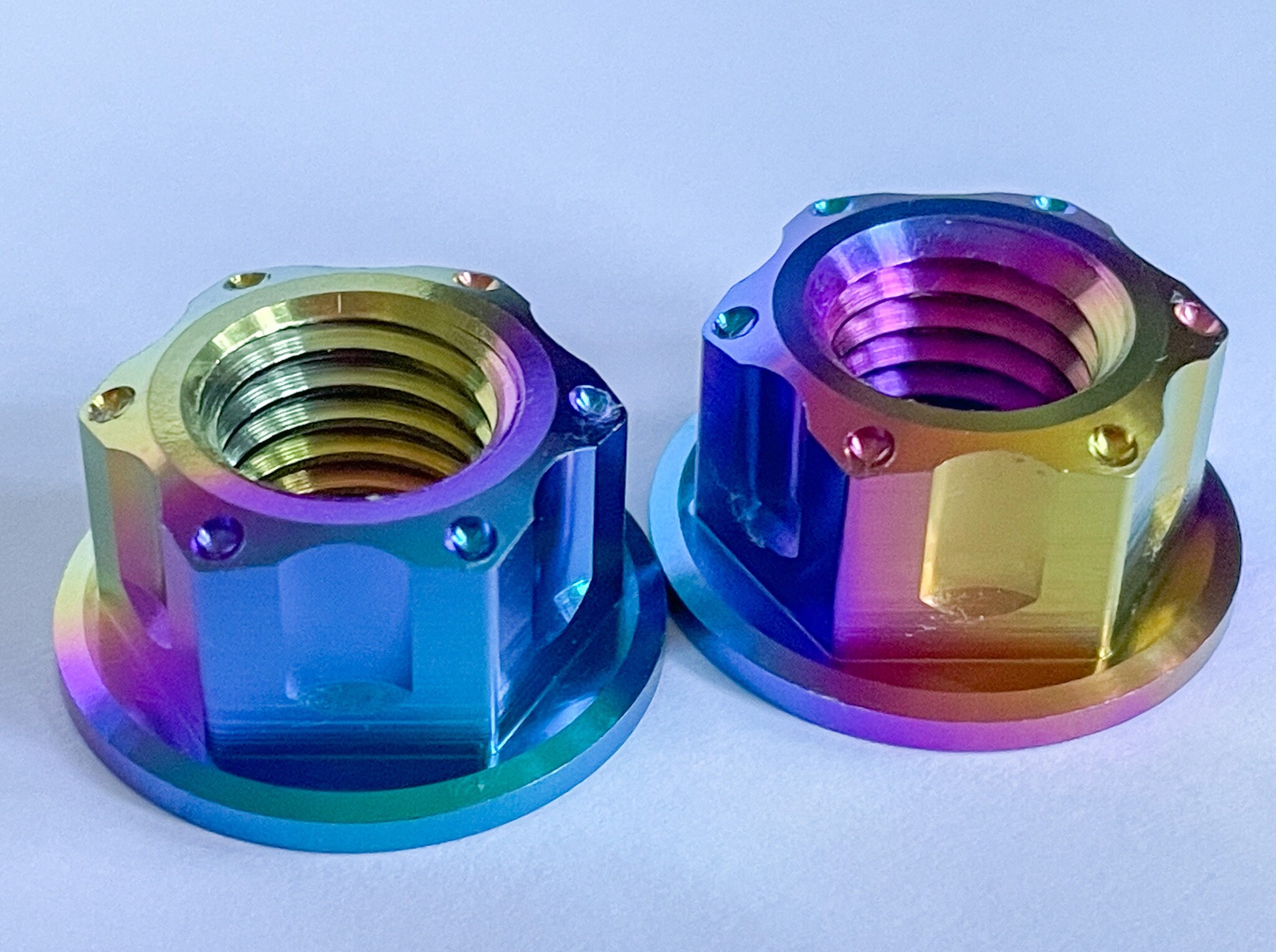 Zuca Disc Golf Cart Custom Titanium Wheel Lug Nuts Disc Golf