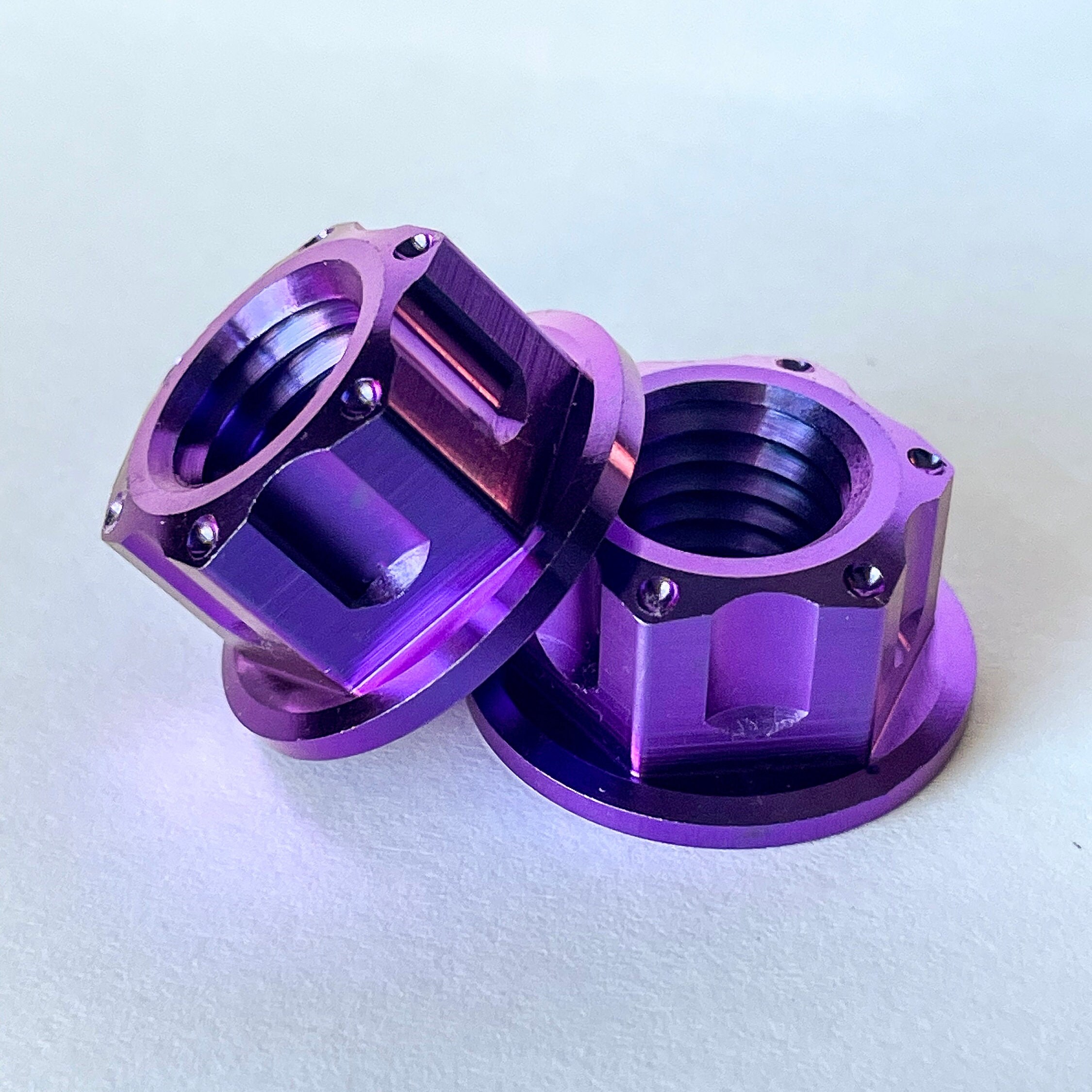 Zuca Disc Golf Cart Custom Titanium Wheel Lug Nuts Disc Golf