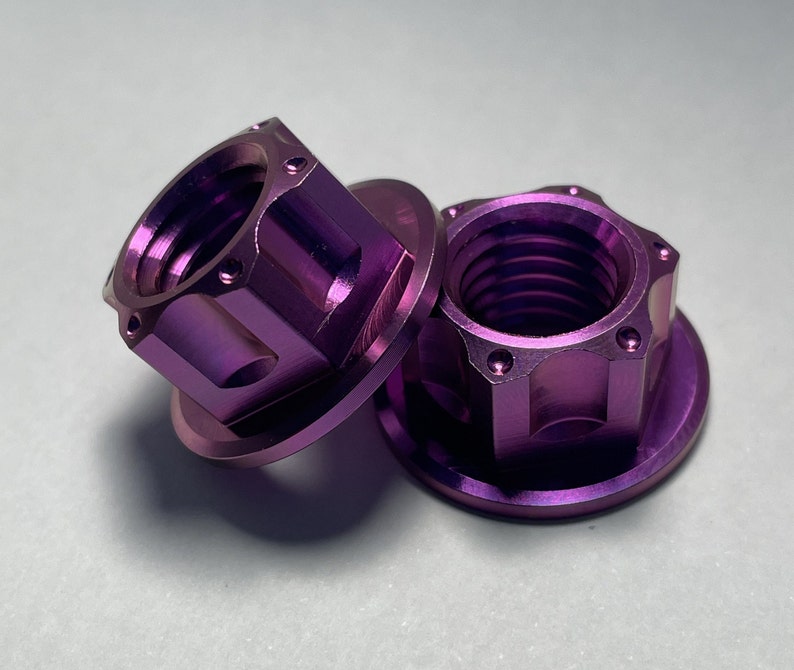 Zuca Disc Golf Cart Custom Titanium Wheel Lug Nuts Disc Golf