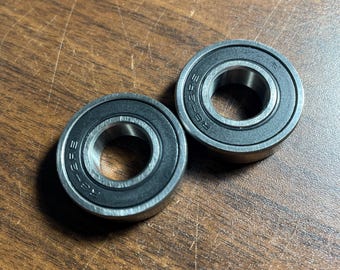 Disc Golf Cart Replacement Wheel Bearings (set of 2) - For Zuca or Ridge Roller - Platinum Disc Golf