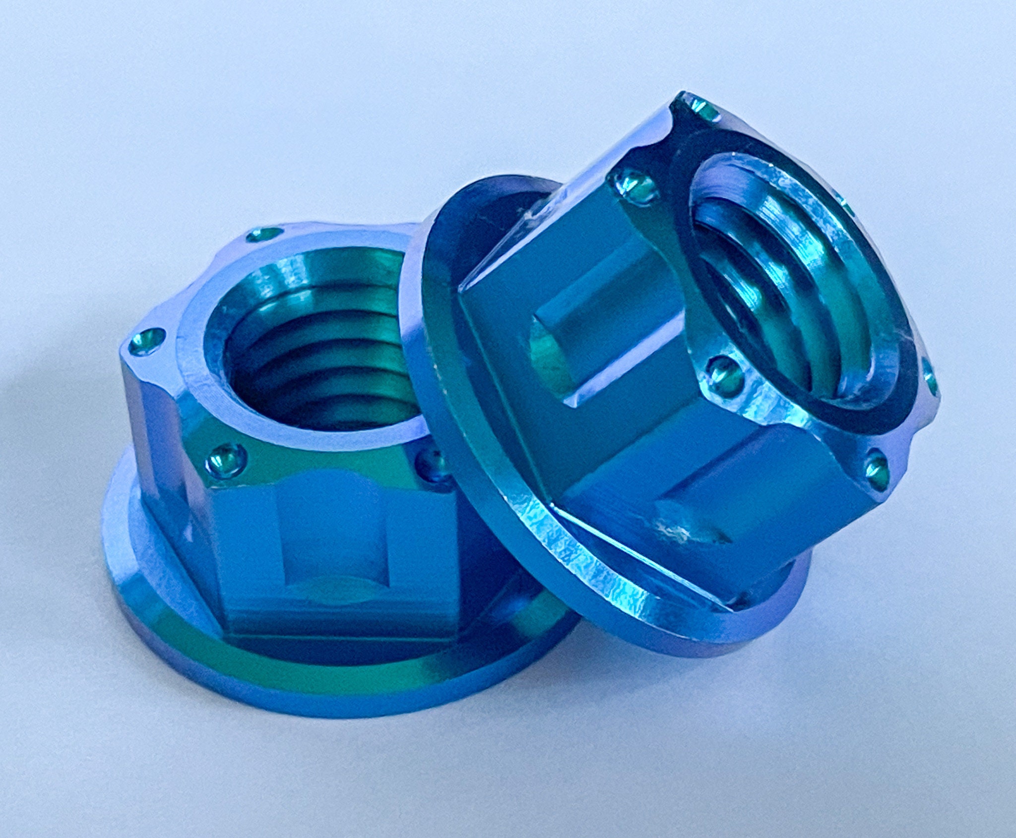 Zuca Disc Golf Cart Custom Titanium Wheel Lug Nuts Disc Golf