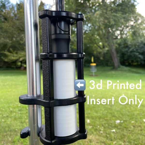 Zuca Disc Golf Cart 3d Printed Umbrella Holder Sleeve Insert (3d printed insert only) by Unique Disc Golf