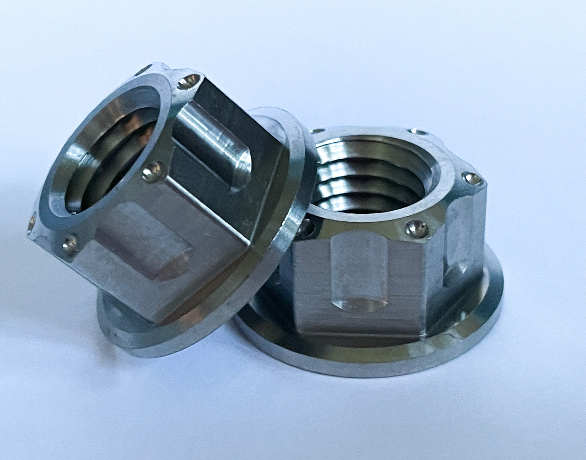 Zuca Disc Golf Cart Custom Titanium Wheel Lug Nuts Disc Golf