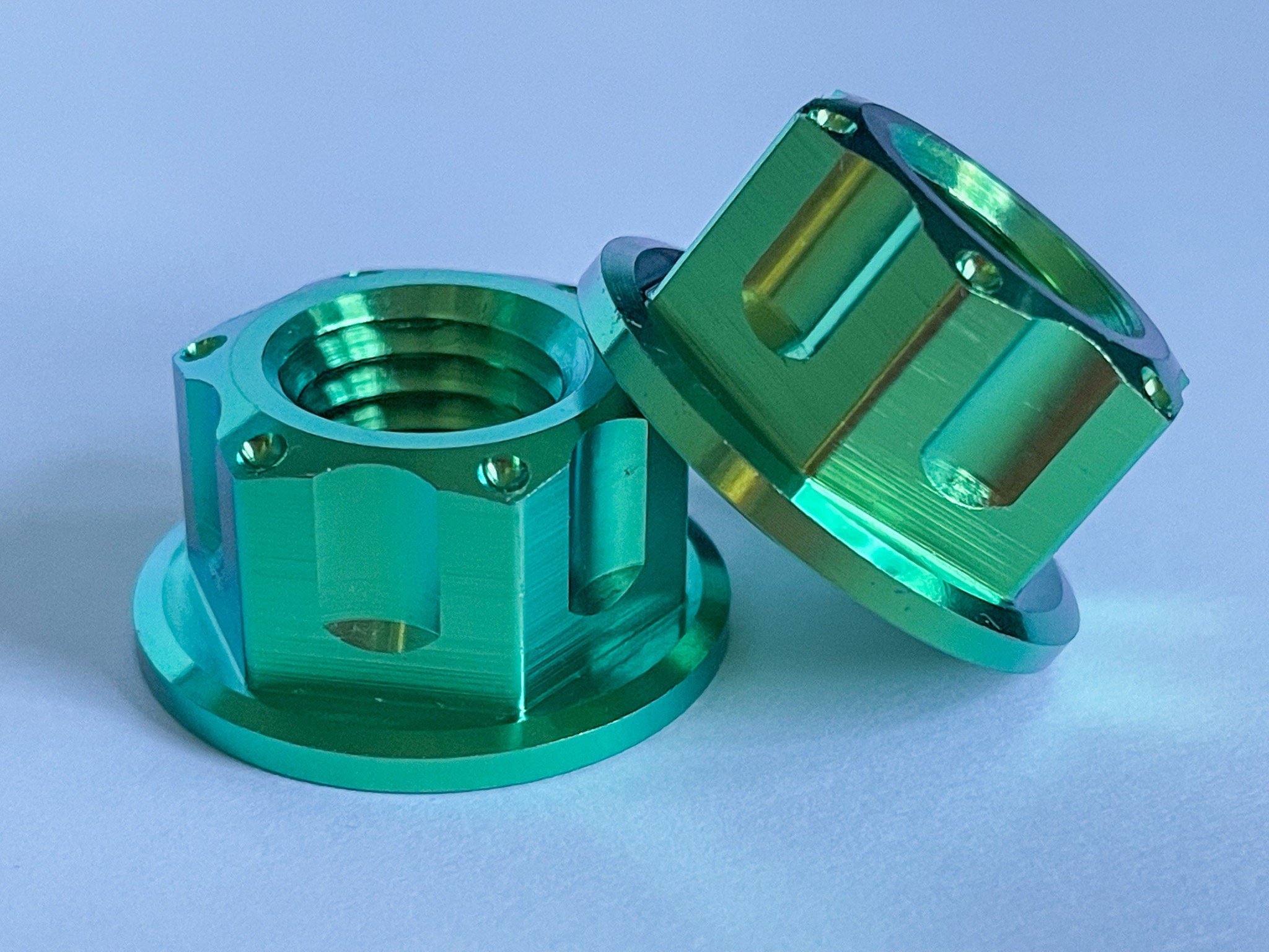 Zuca Disc Golf Cart Custom Titanium Wheel Lug Nuts Disc Golf