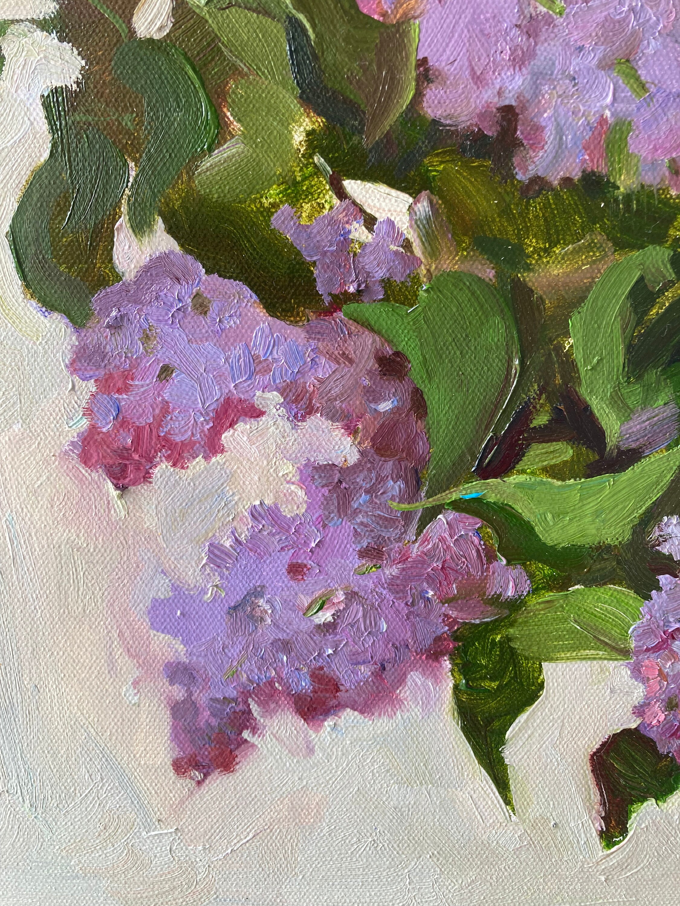 Buy oil painting on canvas «Still life with lilac», flowers