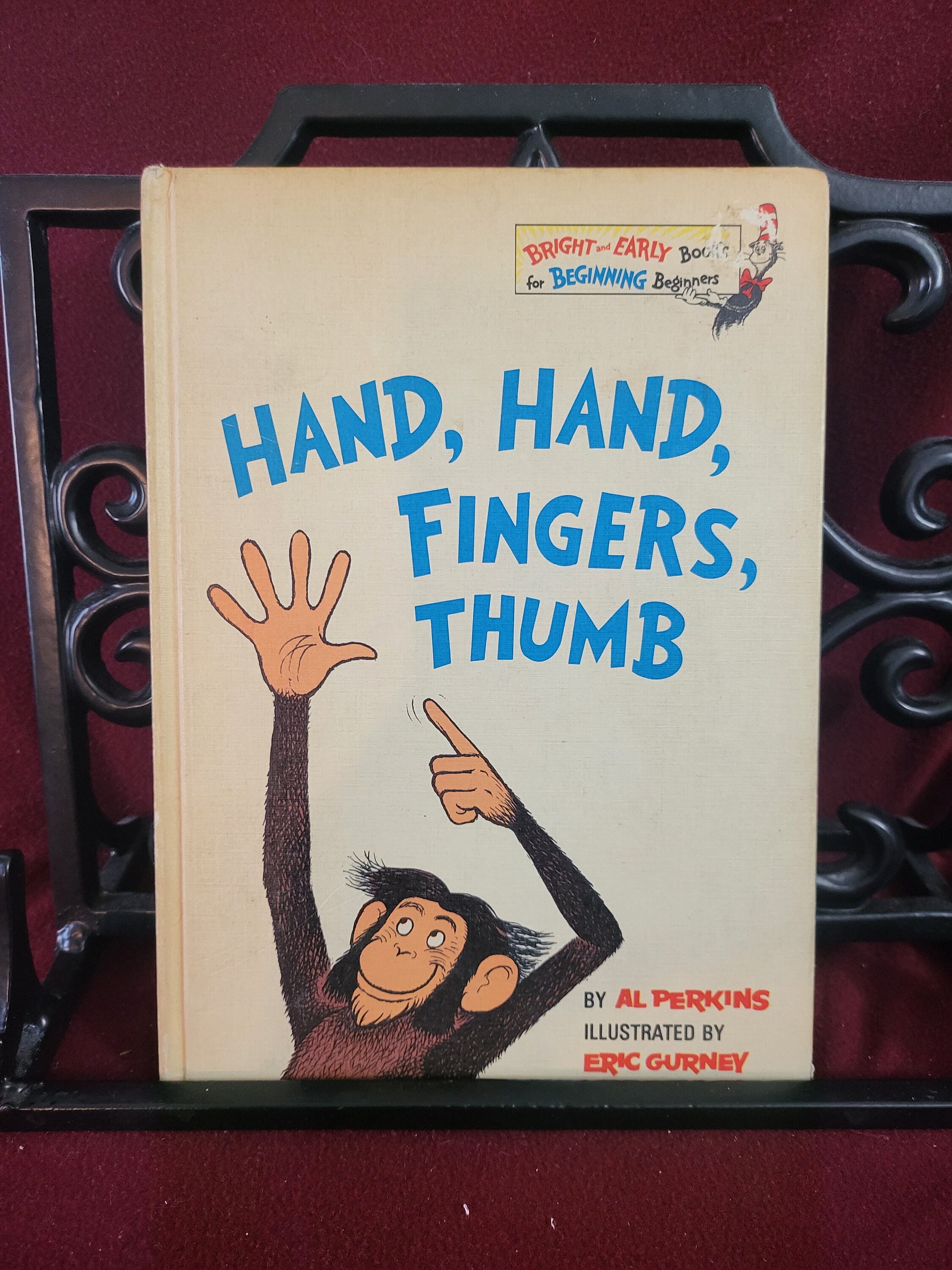 Hand, Hand, Fingers, Thumb, A Bright and Early Book, Book Club Edition ...