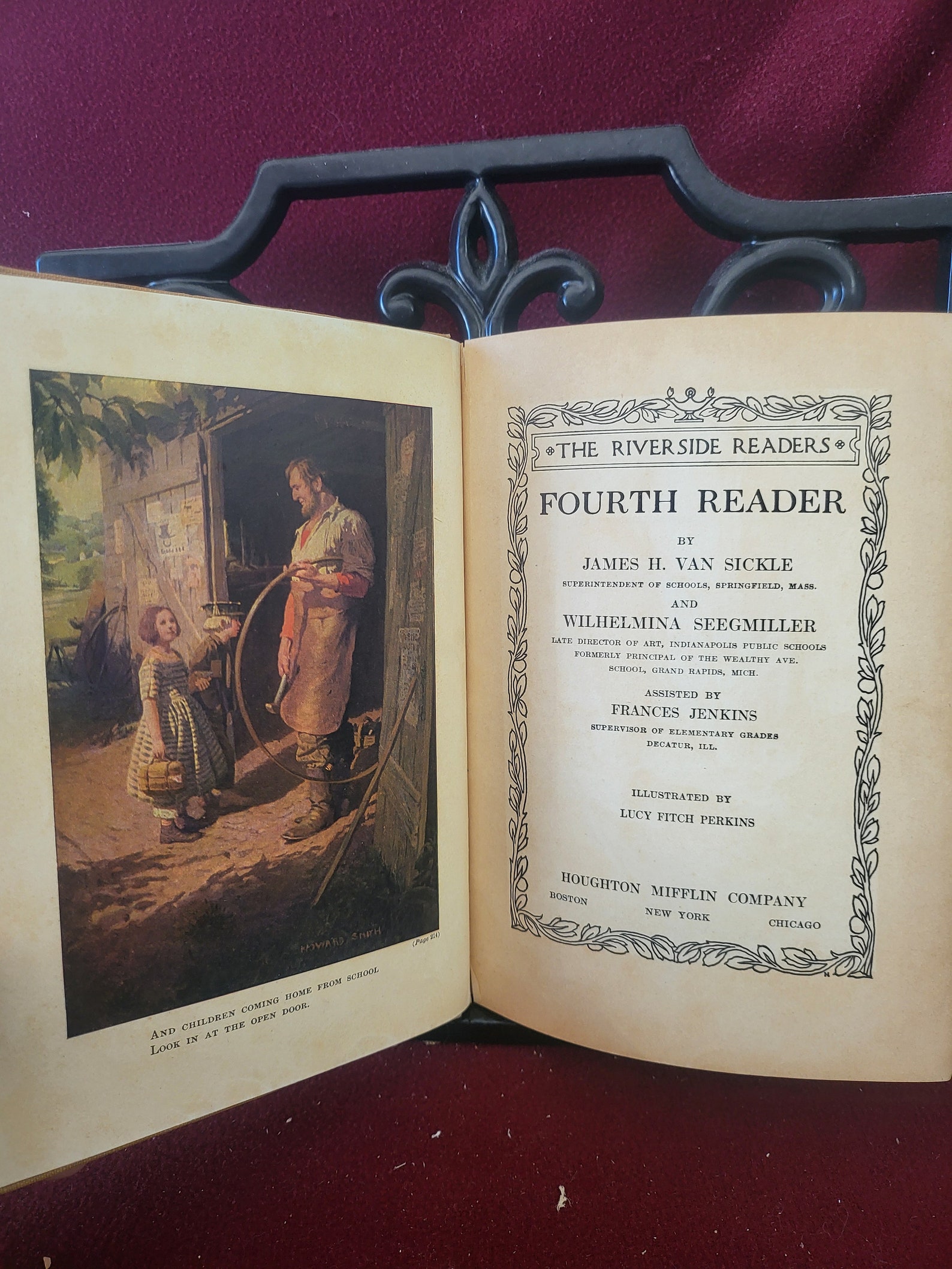 The Riverside Readers Fourth Reader 1912 First Edition Hardcover - Etsy