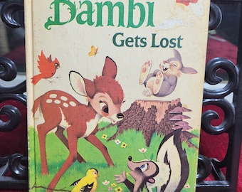 Bambi Gets Lost, Disney's Wonderful World of Reading 1972 Bookclub Edition