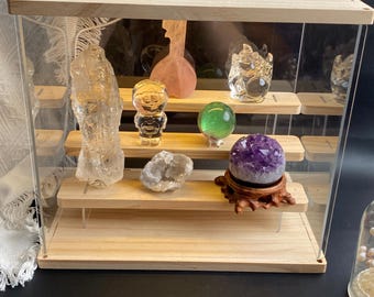 Support De Présentation Réglable En Métal Pour Roches Minérales De Musée, Chevalet Avec Base En Acrylique