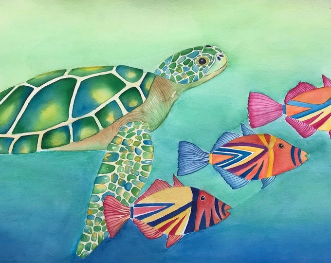 Cruising with the Humuhumunukunukuapua'a (Hawaii's State Fish)