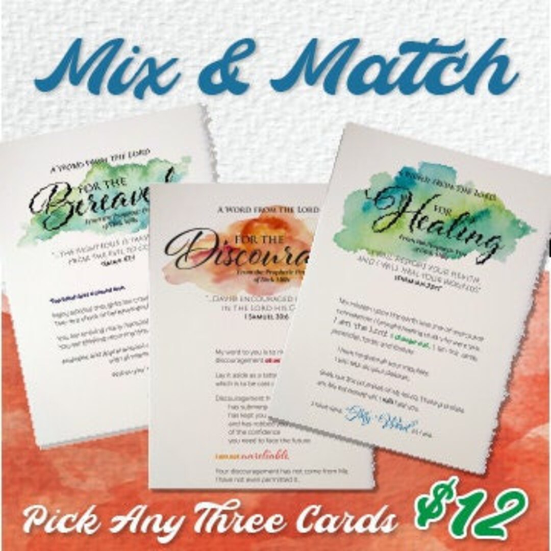 Mix & Match (set of 3) - Etsy