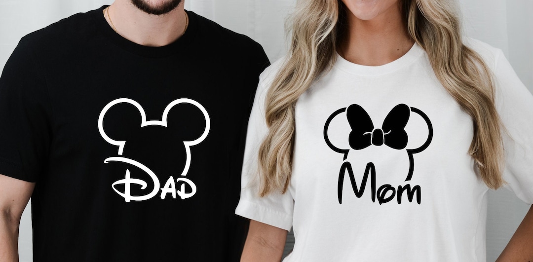 Disney Mom and Dad Shirts, Disney Family Matching Shirts, Disney ...