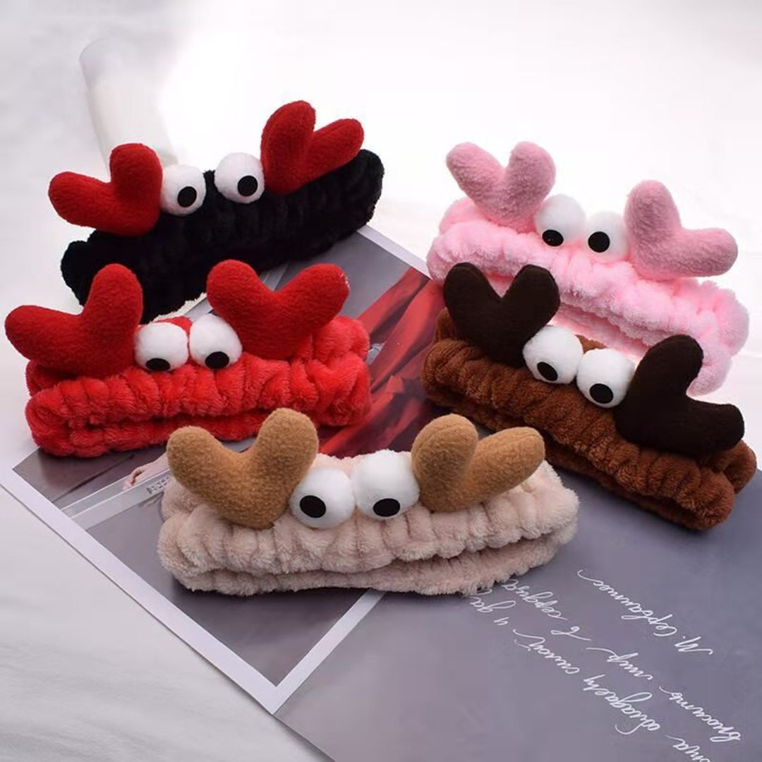 Spa Headband Cute Crab Ears Animal Headband Bath Head Wrap - Etsy UK