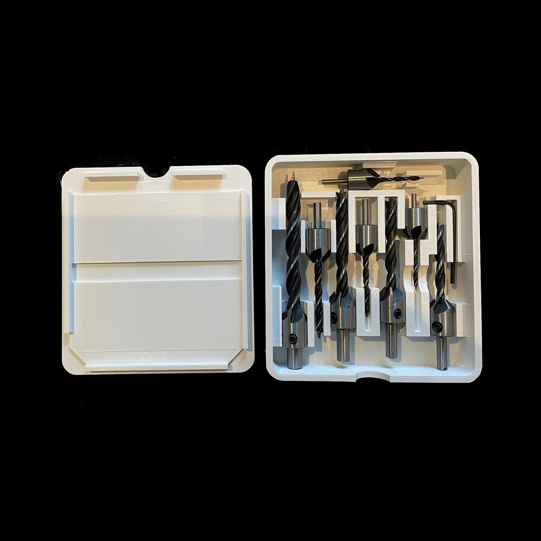 Drill Bit Case to Print Using STL Files Etsy