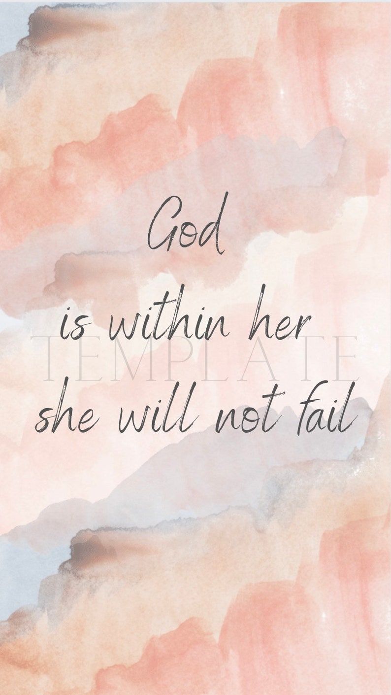 Christian Watercolor Wallpaper - Etsy