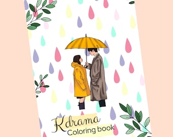 Livro para colorir Kdrama