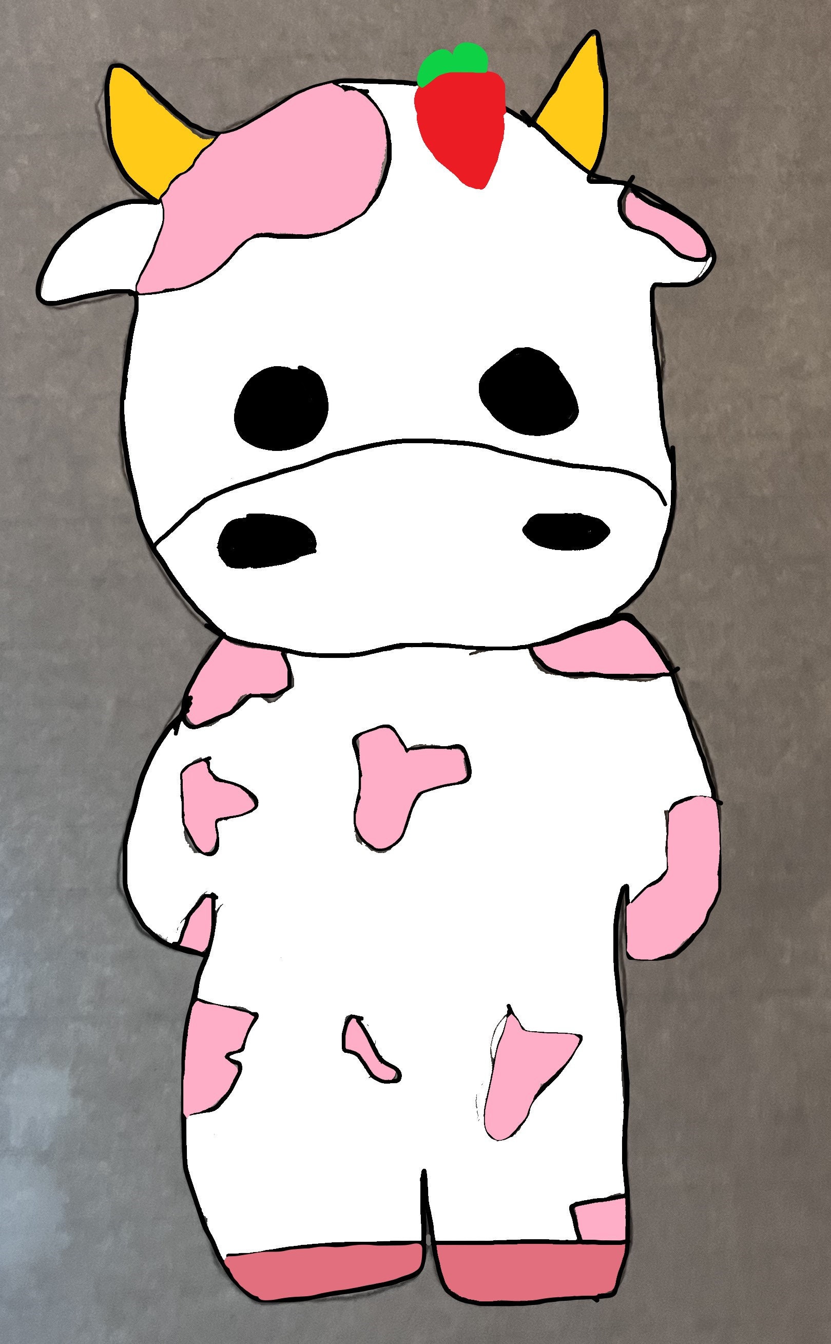 Cows Lemon Blueberry Strawberry Etsy