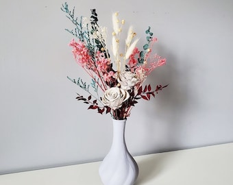 Composition de fleurs séchées et conservées