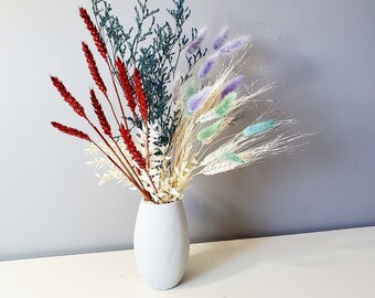 Composition de fleurs séchées et conservées