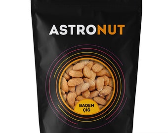 Astronut Raw Almonds 500g: High-Fiber, Nutrient-Rich Snack - Perfect for Healthy Living!