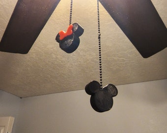 Mickey Mouse Ceiling Fan Pull | Disney Bedroom | Disney Home Decor