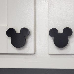 Micky Maus Knauf | Disney Badezimmergriff | Disney Wohnkultur | Disney-Küchenkelle | Schubladengriff