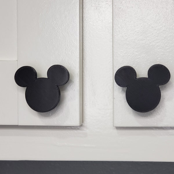 Mickey Mouse Knob | Disney Bathroom Handle | Disney Home Decor | Disney Kitchen Pull | Drawer/Cabinet Pull