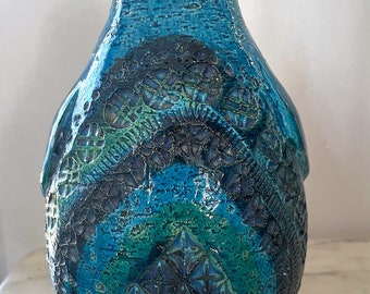 1960's Ceramic Bird/Penguin By Aldo Londi Bitossi Italy