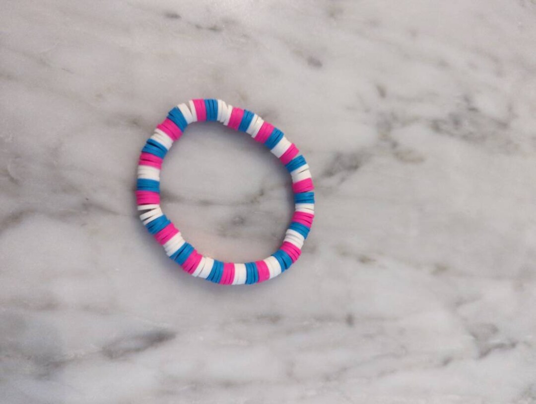 Pink and blue bracelet meaning Clearance