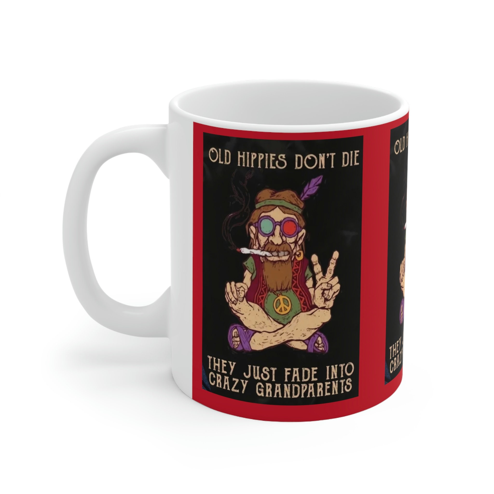 Old Hippies Dont Die Gift for Grandad Gift for Your Gypsy Etsy