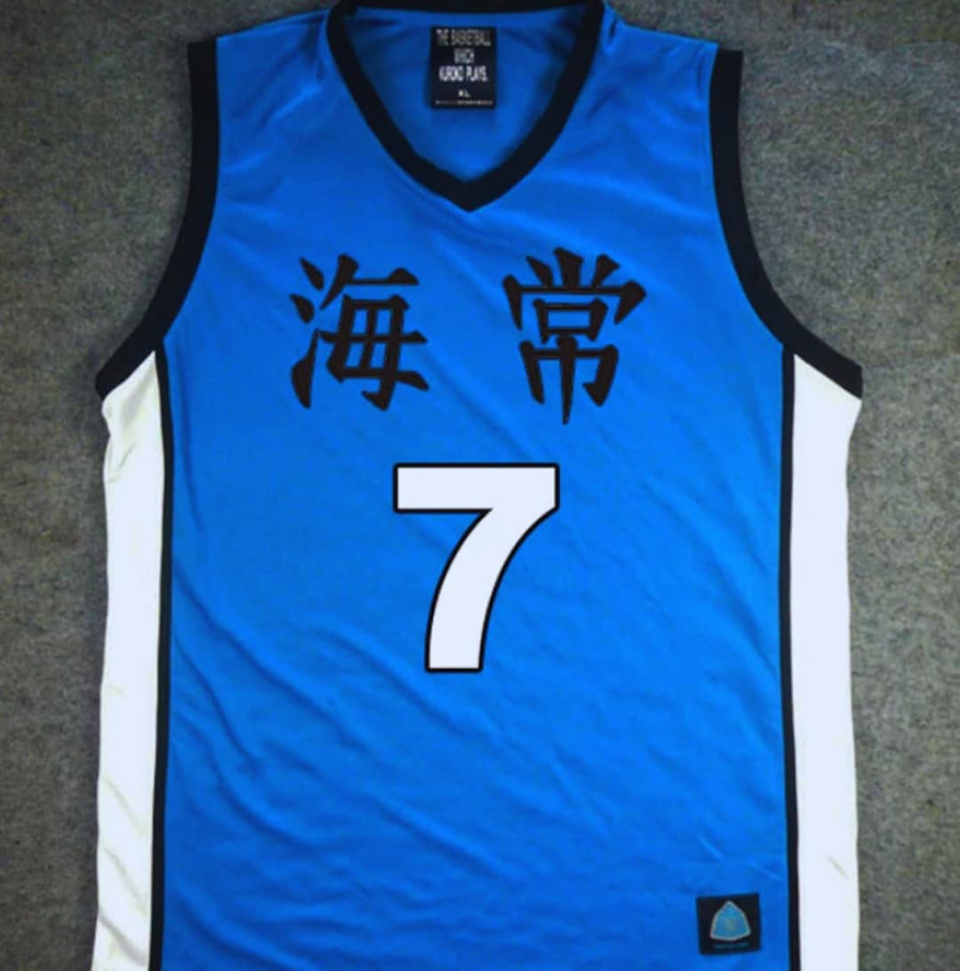 Anime Basketball Jersey- Kuroko, Kaijo, Basketball, Jersey - Etsy