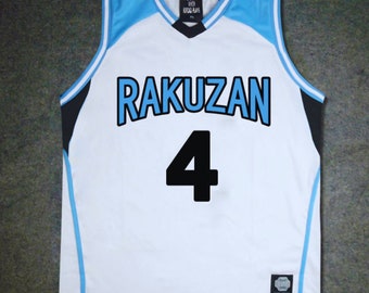 Camiseta de baloncesto de anime: Kuroko, baloncesto, camiseta, Rakuzan, cosplay, disfraz, regalo