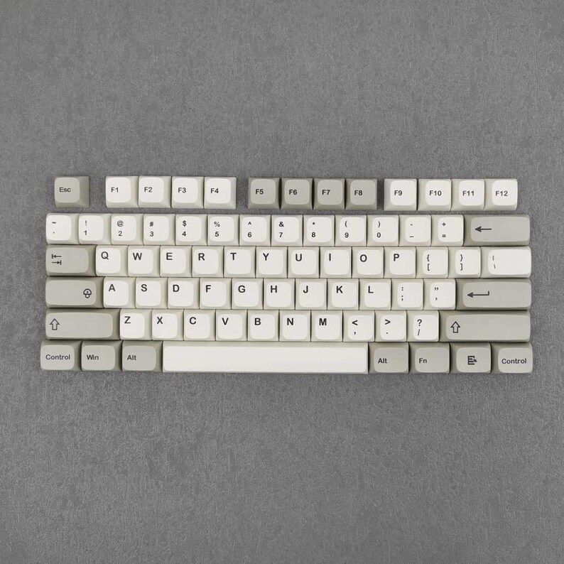 Low Profile Keycaps Retro Keycaps Cherry MX Keycap Set With 133 Keys MX