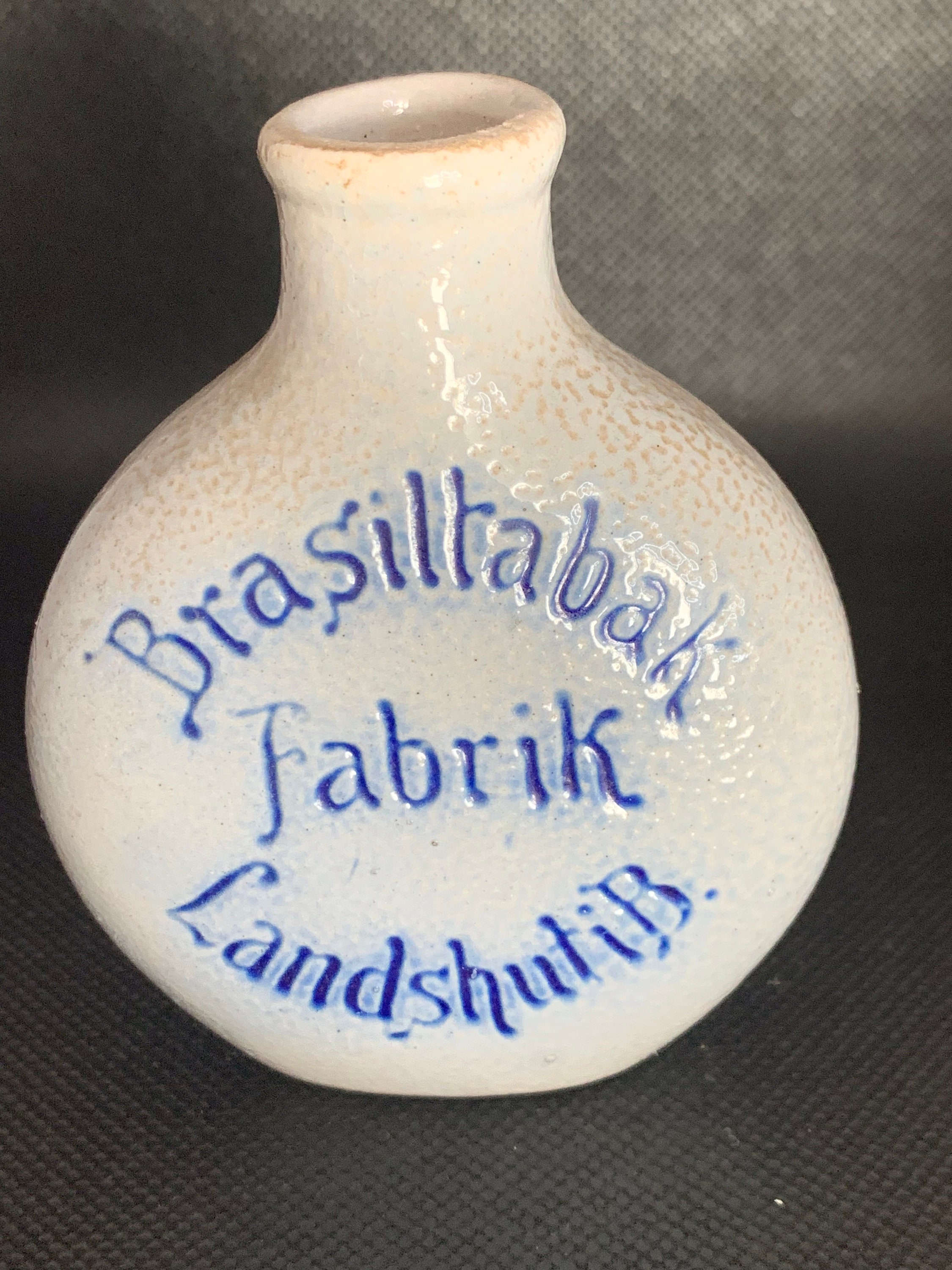 Vintage Pöschl-schmalzler Snuff Bottle With Stopper /bh 