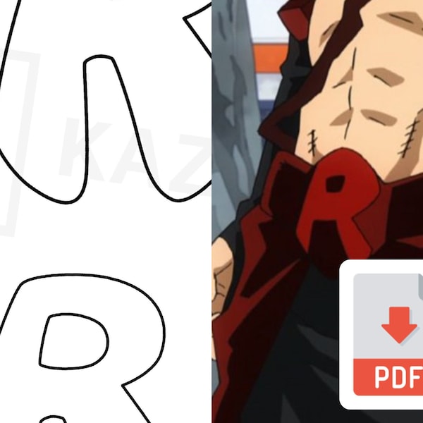 Cosplay Pattern Mha - Etsy