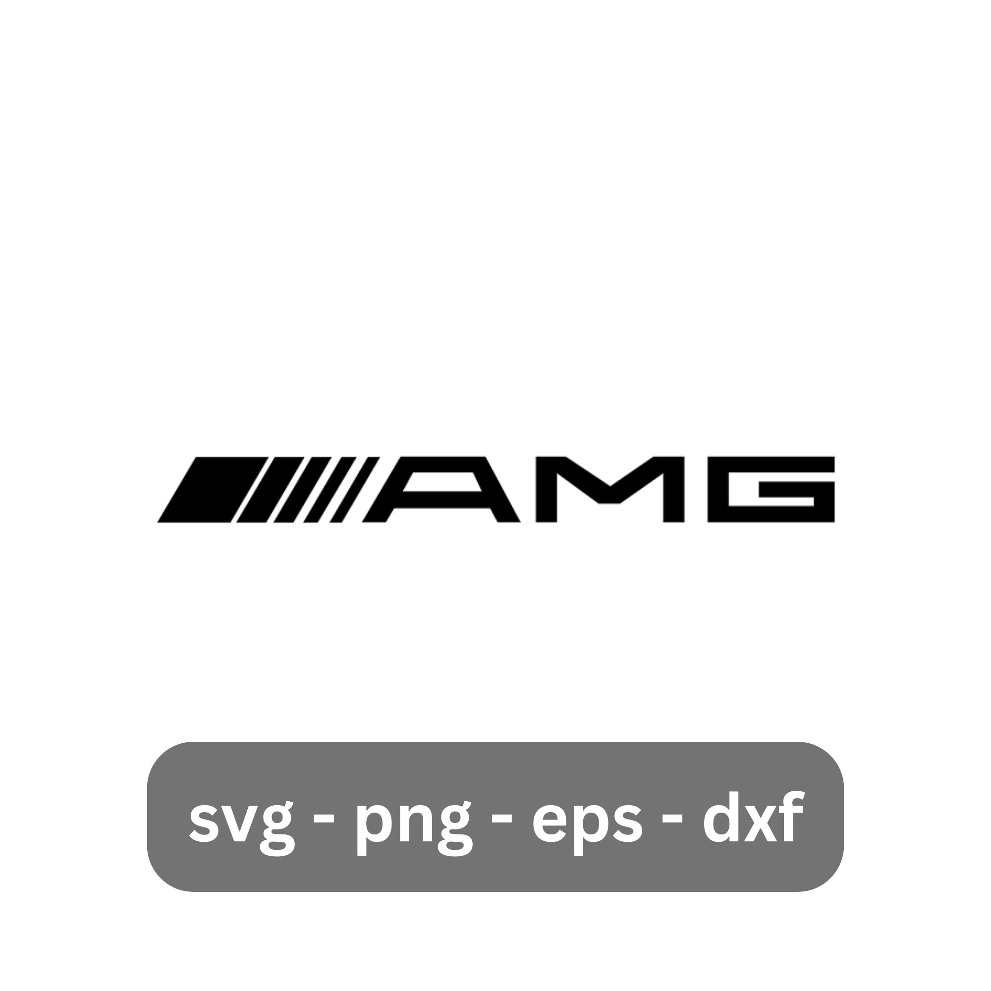 For Amg, Amg Logo, Digital, for Mercedes-benz, SVG, PNG, EPS, Dxf