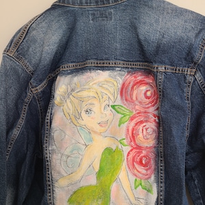Tinker bell denim jacket