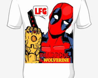 Camiseta Deadpool y Lobezno