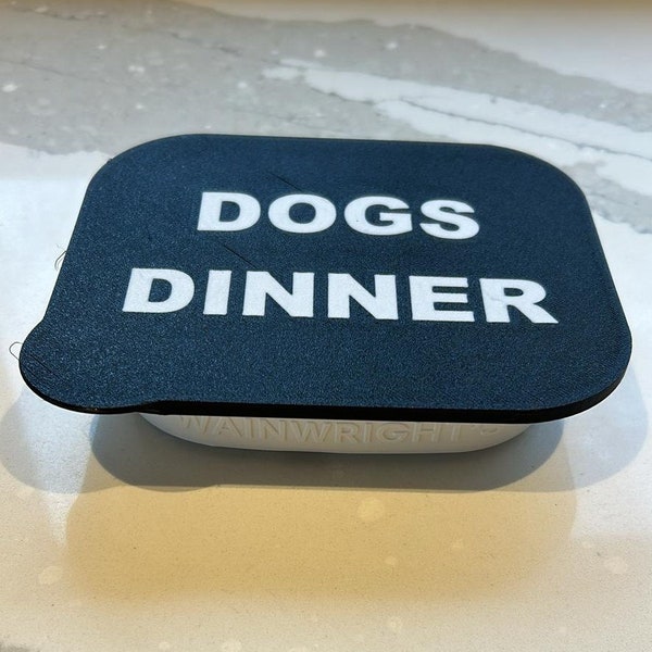 Wainwright's & Forthglade Dog Food 395 g Tray lid 3D printed