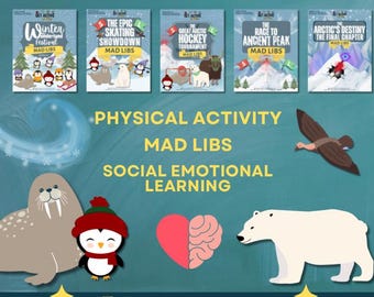 Winter Wonderland MadLibs Bundle