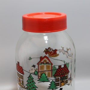 Carlton Glass 3L Christmas Storage Jar