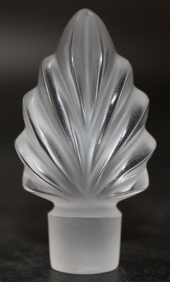 Rare Lalique Crystal "Clarisse" Perfume Bottle wi… - image 8