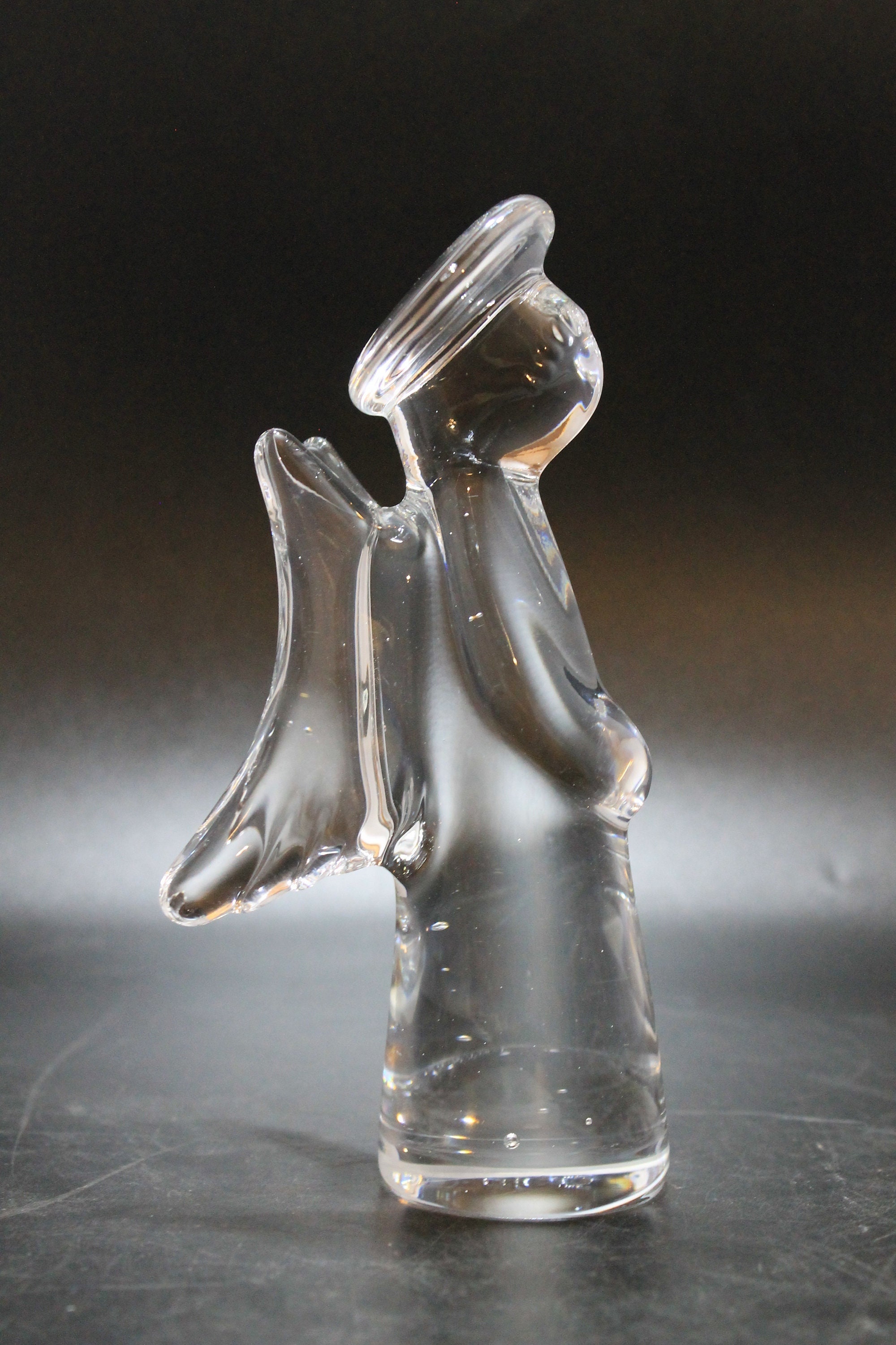 茶道具 香合 水晶 クリスタル 決めよ GENUINE LEAD CRYSTAL