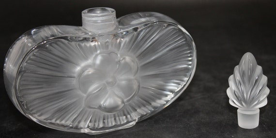 Rare Lalique Crystal "Clarisse" Perfume Bottle wi… - image 7